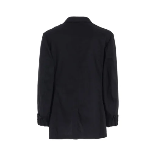 Jacquard Fringe Stripe Jacket