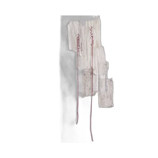 Cotton Twill Applique Long Shirt Boro