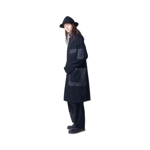 7Oz Denim Crazy Patchwork Shop Coat