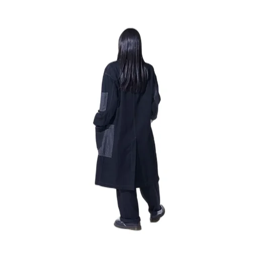 7Oz Denim Crazy Patchwork Shop Coat