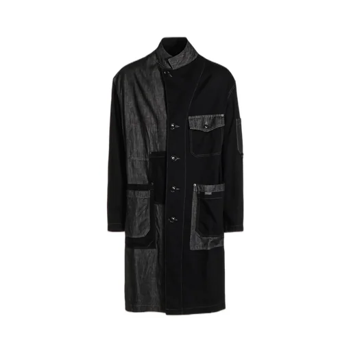 7Oz Denim Crazy Patchwork Shop Coat