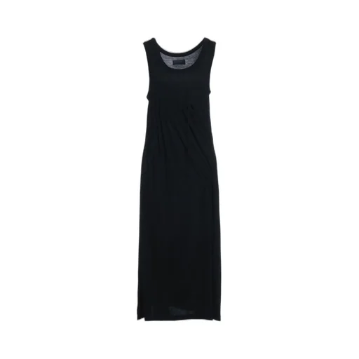 Rayon Jersey Strings Gathered Dress