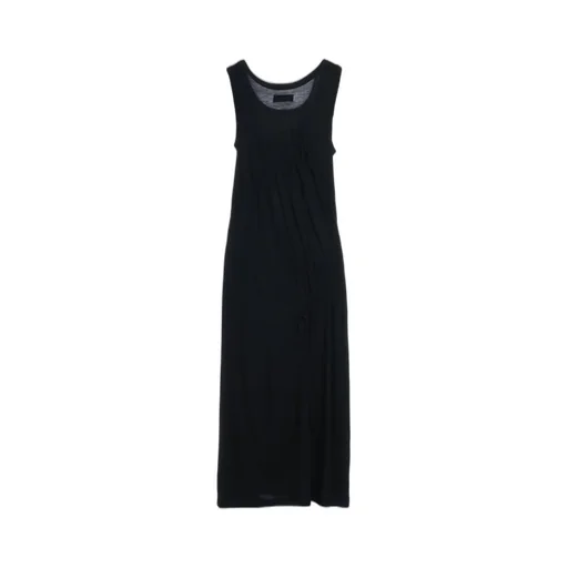 Rayon Jersey Strings Gathered Dress