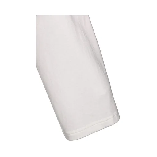 Soft Jersey Applique Side Slit Long-Sleeved T-Shirt Boro