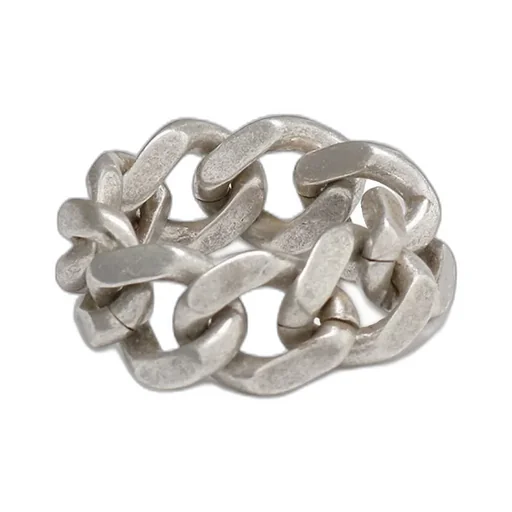 Brass Curved Chain Ring