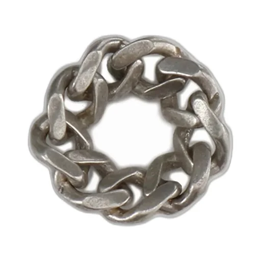 Brass Curved Chain Ring