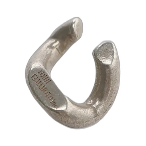 Brass Curved Chain Ear Cuff