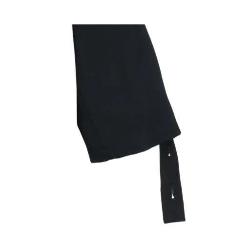 Washer Finished Wool Gabardine Long Jacket With Taped Sleeves