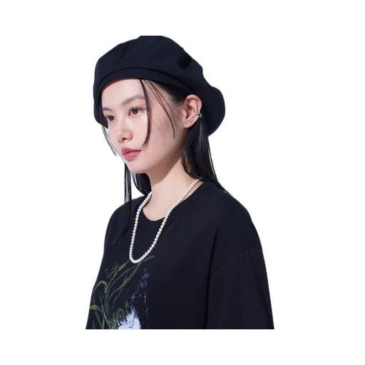 Brass Curved Chain Ear Cuff