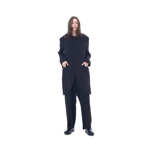 Pe/Rayon Gabardine Stretch Shawl Collar Jacket