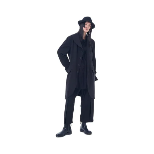 Pe/Rayon Gabardine Stretch Shawl Collar Jacket
