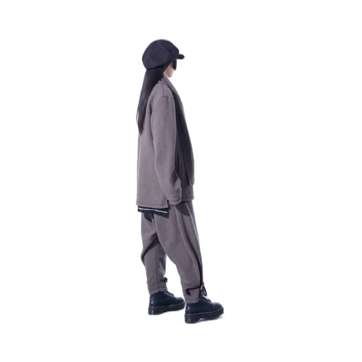 Pe/W Sliver Jersey Stole V-Neck Cardigan