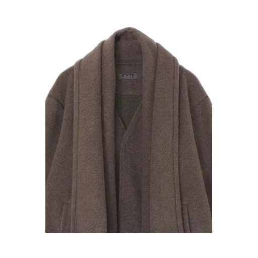 Pe/W Sliver Jersey Stole V-Neck Cardigan