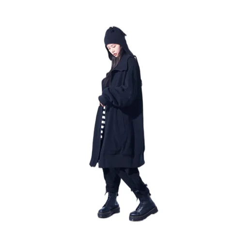 Eco Wool Beaver Oversized Long Truck Top