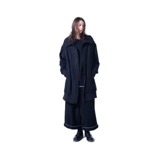 Eco Wool Beaver Oversized Long Truck Top