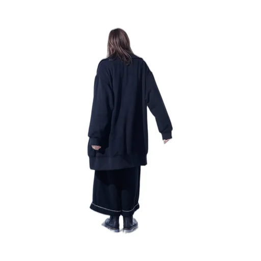 Eco Wool Beaver Oversized Long Truck Top