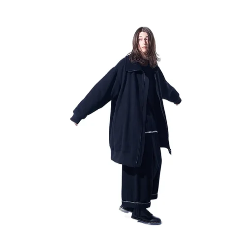 Eco Wool Beaver Oversized Long Truck Top