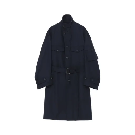 Wool Surge Oversized Military Coat