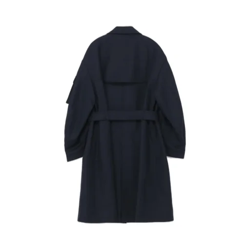 Wool Surge Oversized Military Coat