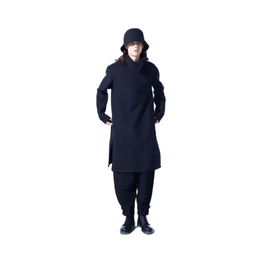 Pe/W Sliver Jersey Turtleneck Long Pullover