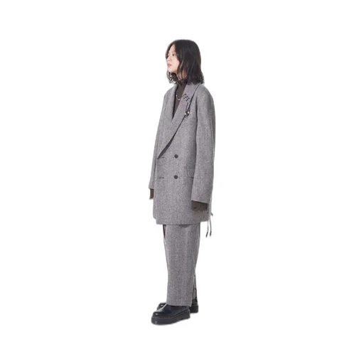 Etermine Nep Tweed Beaded Pants