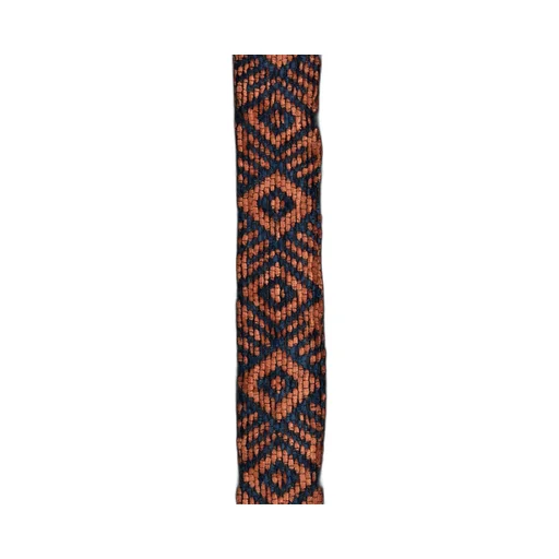 Flannel + Ecuadorian Woven Braid Side-Switching Pants