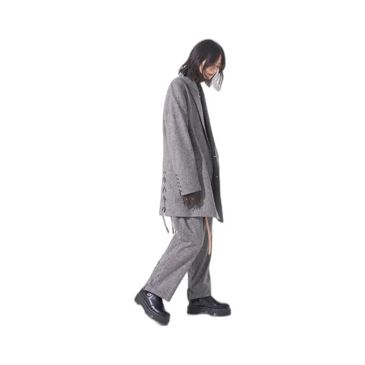 Etermine Nep Tweed Beaded Pants
