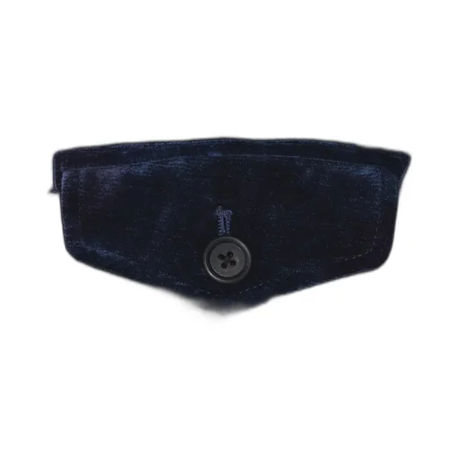Tie-Dye Velvet Semi-Double-Breasted Jacket