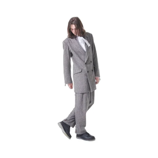 Etermine Nep Tweed Beaded Pants