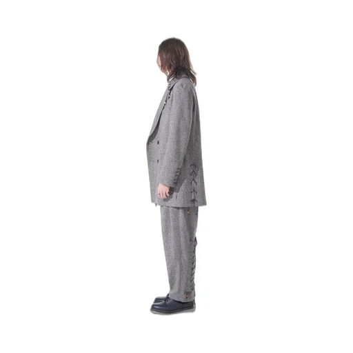 Etermine Nep Tweed Beaded Pants