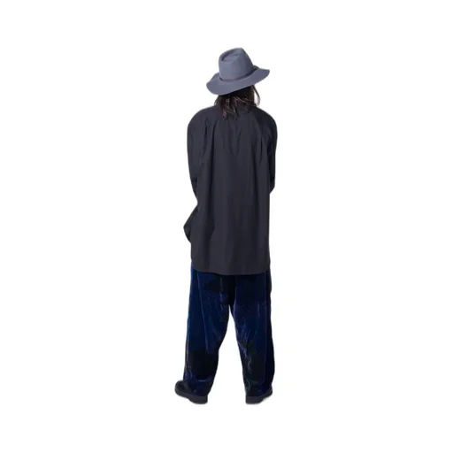 Tie-Dye Velvet Suspender Pants With Triangle Gusset