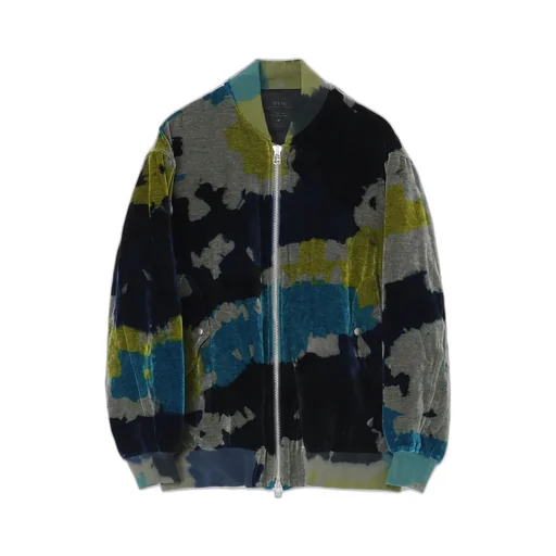 Tie-Dye Velvet Big Ma-1