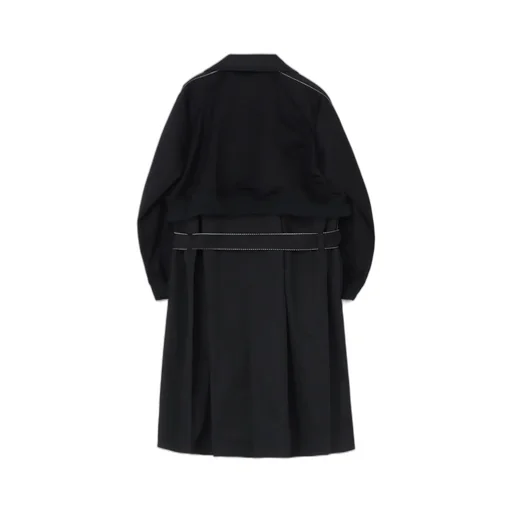 Pe/Cotton Twill Trench Coat Sukajan