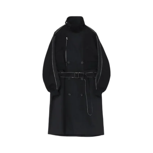 Pe/Cotton Twill Trench Coat Sukajan