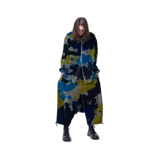 Tie-Dye Velvet Big Ma-1