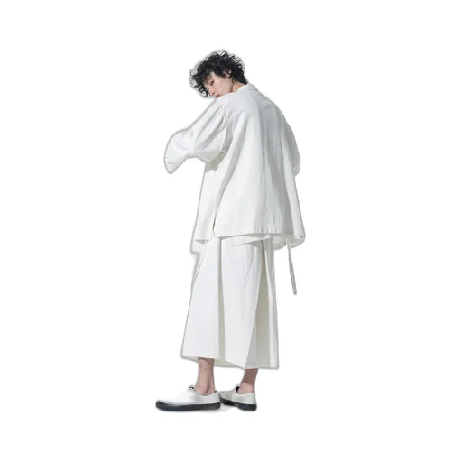 Indian Kadi Wrap Haori Tailored Jacket