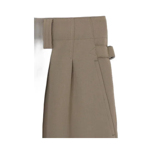 Polyester Washer Twill Button-Up Shorts
