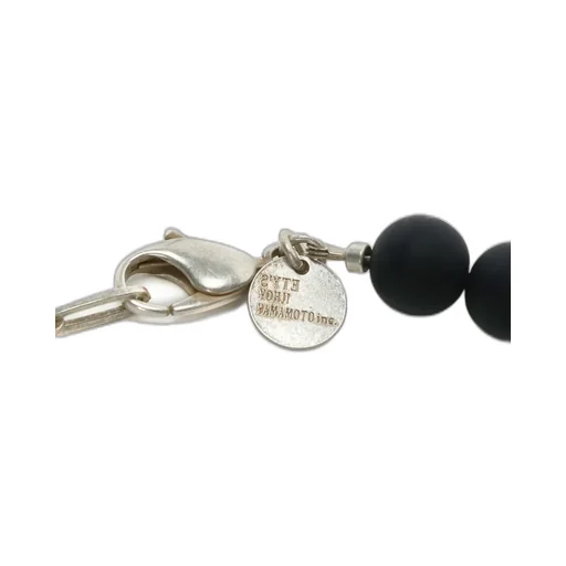 Crystal + Black Beads Necklace
