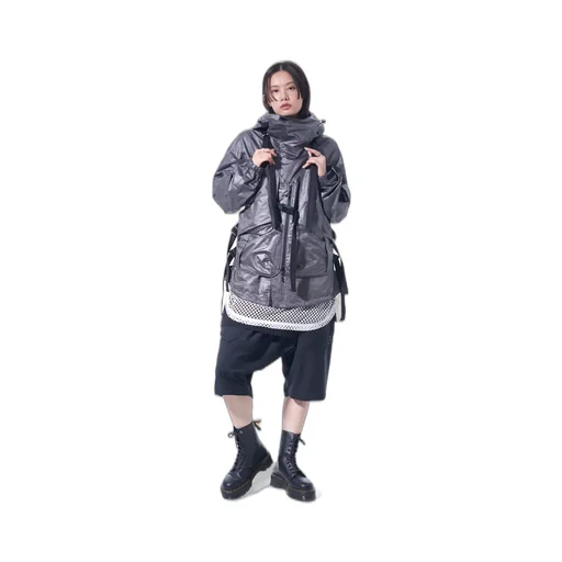Pe/Ny Water Repellent Taffeta Multi-Pocket Tech Vest