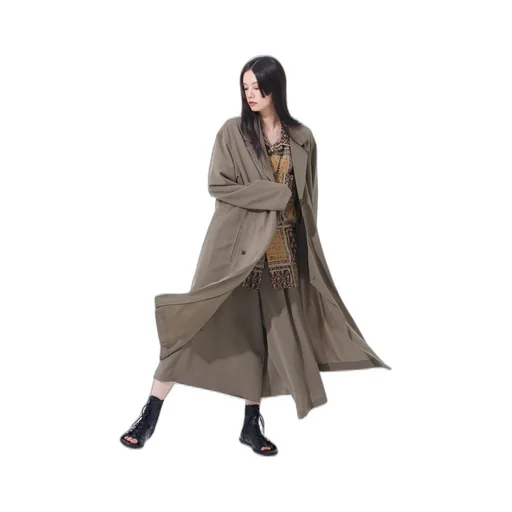 Polyester Washer Twill Wrap Dress
