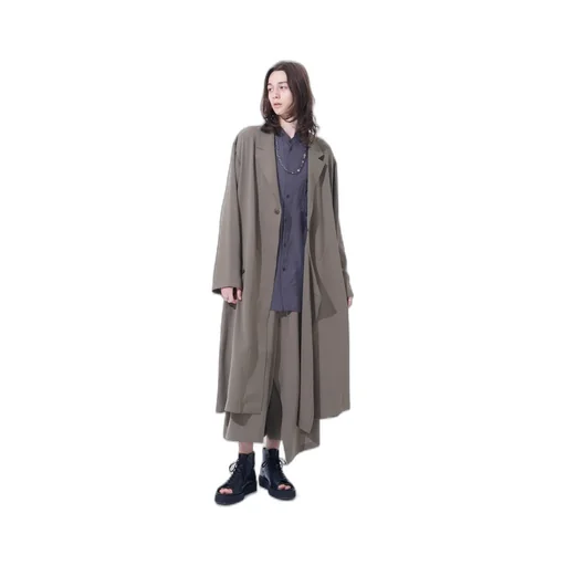 Polyester Washer Twill Wrap Dress