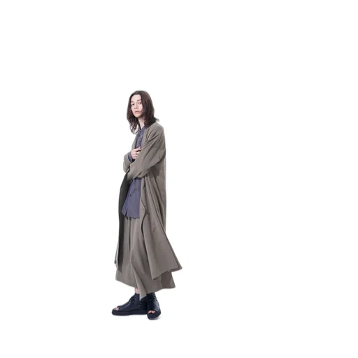Polyester Washer Twill Wrap Dress