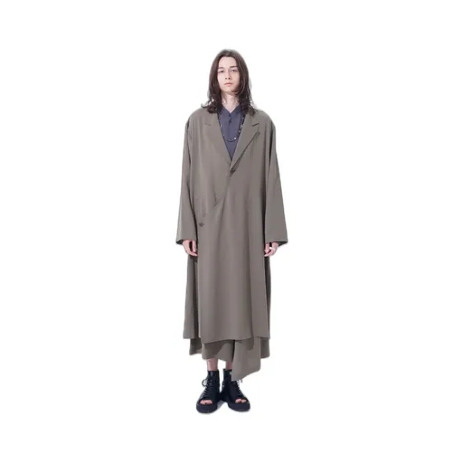 Polyester Washer Twill Wrap Dress