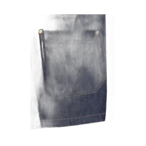 10 Oz Denim Stand Collar Coveralls Jacket