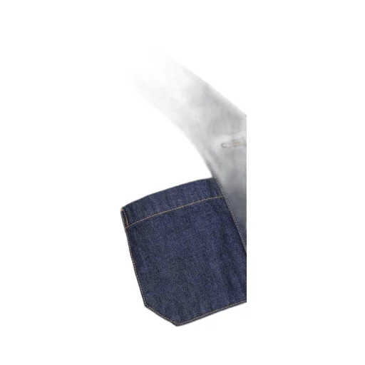 10 Oz Denim Stand Collar Coveralls Jacket