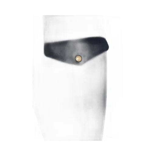 Wool Beaver Hem Belt Military Pants