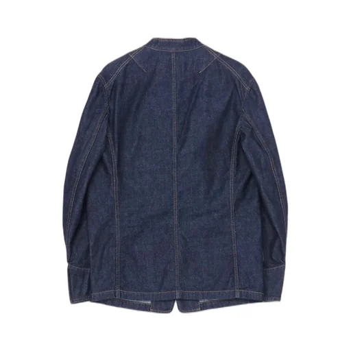 10 Oz Denim Stand Collar Coveralls Jacket