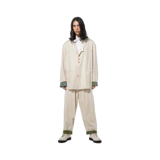 Li/C Washer Twill Tie Dye Stand 2Way 8Bs Big Jacket