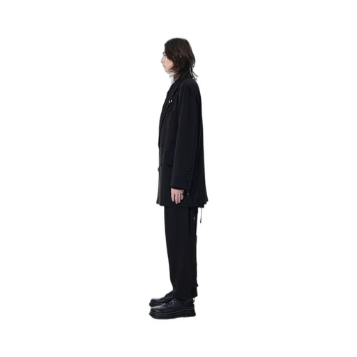 Pe/Ry Gabardine Stretch Beaded Pants