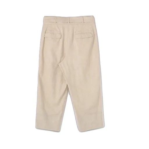 Li/C Washer Twill Tie Dye 2-Tuck Tapered Belt Pants